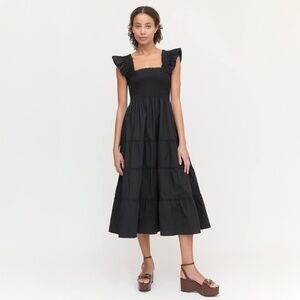 Hill House Black Midi Dress